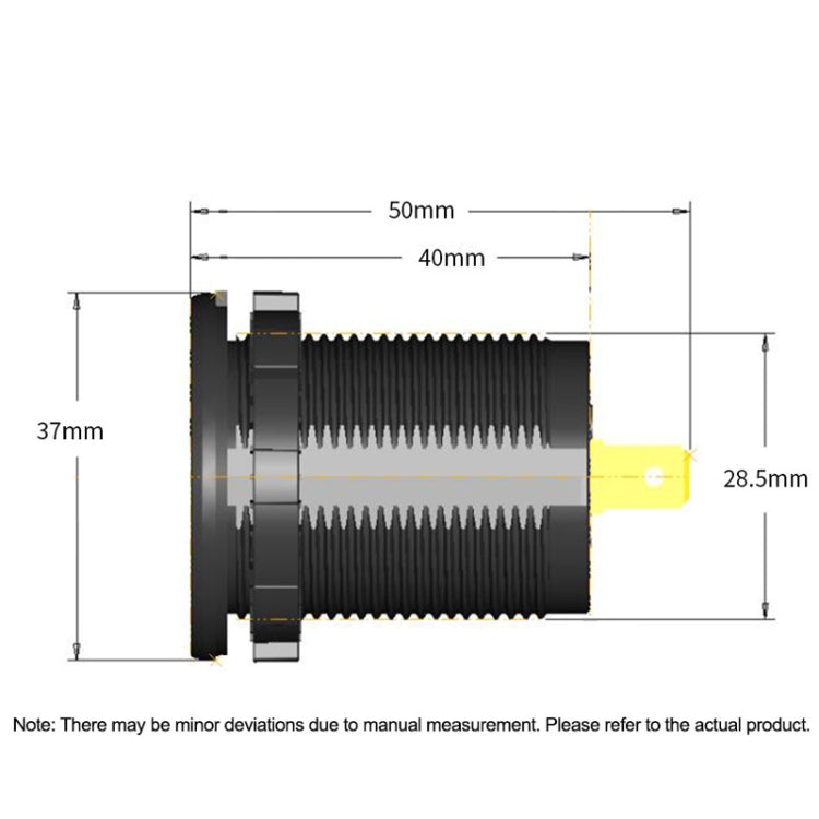 Car Motorcycle Ship Modified USB Charger 5V 3.1A With Blue LED Lamp Display Waterproof And Dustproof Car Charger, 5V 3.1A