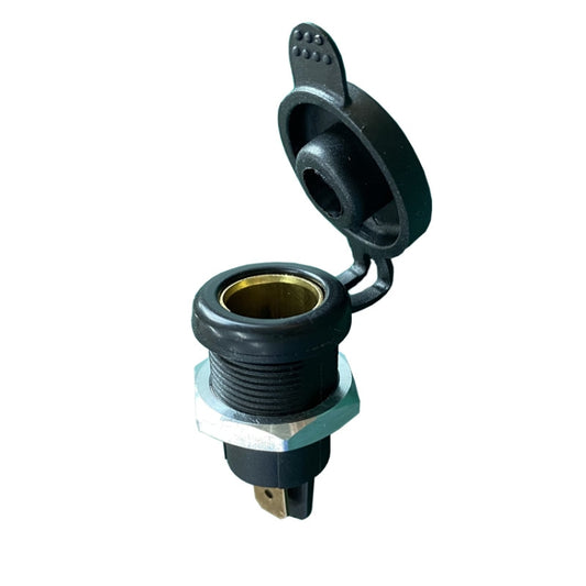 2 PCS EU Small Caliber Car Spot Cigarette Lighter 12/24V Cigarette Lighter Modified Female Seat, EU Small Caliber