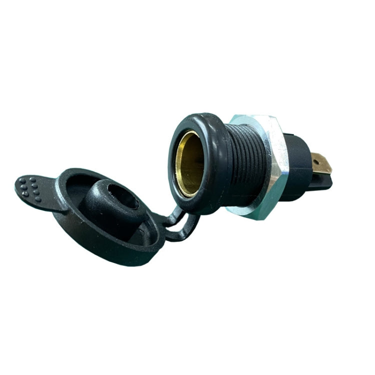 2 PCS EU Small Caliber Car Spot Cigarette Lighter 12/24V Cigarette Lighter Modified Female Seat, EU Small Caliber