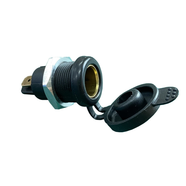 2 PCS EU Small Caliber Car Spot Cigarette Lighter 12/24V Cigarette Lighter Modified Female Seat, EU Small Caliber