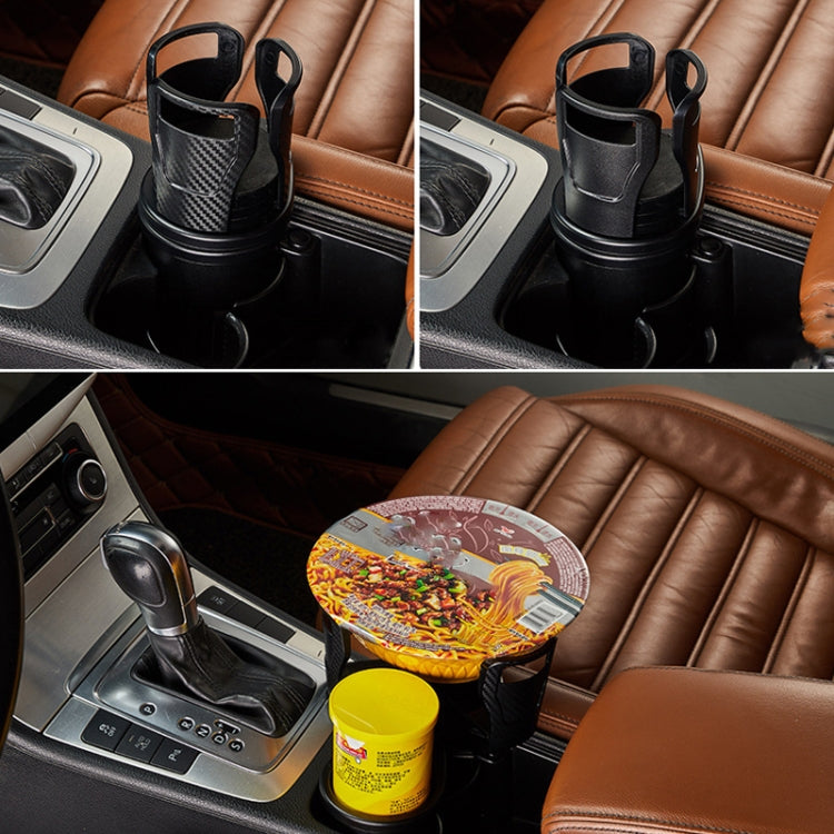 Adjustable Multi-Functional Car Cup Holder and Beverage Organizer