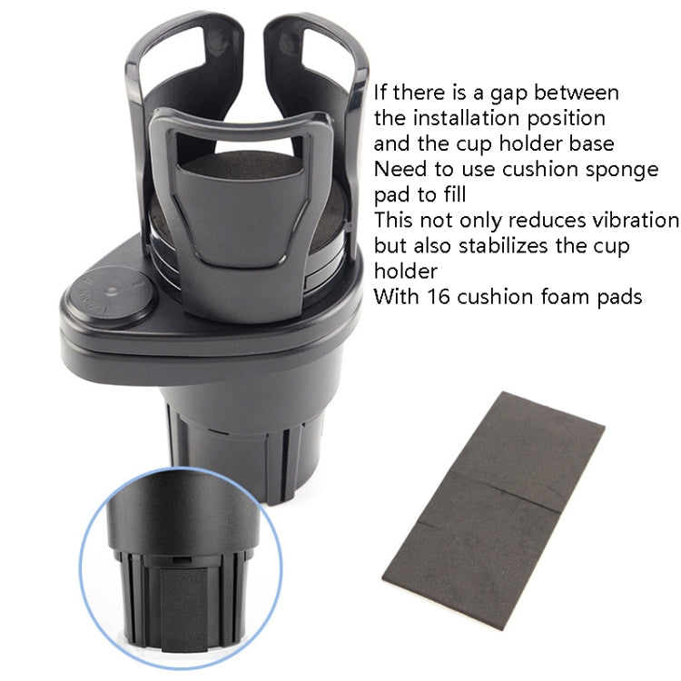 Adjustable Multi-Functional Car Cup Holder and Beverage Organizer