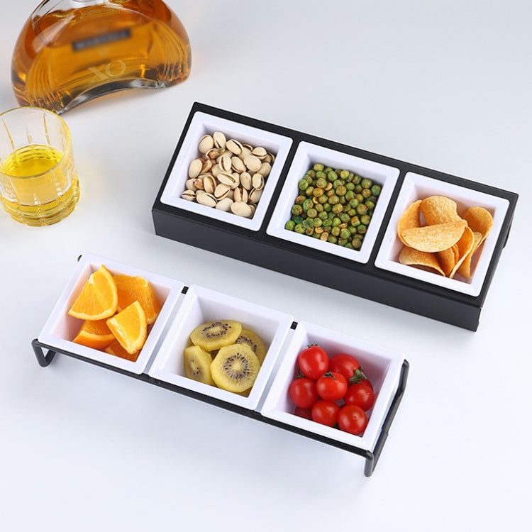 Stainless Steel Bar Plastic Fruit Plate Rack, without Fruit Dish