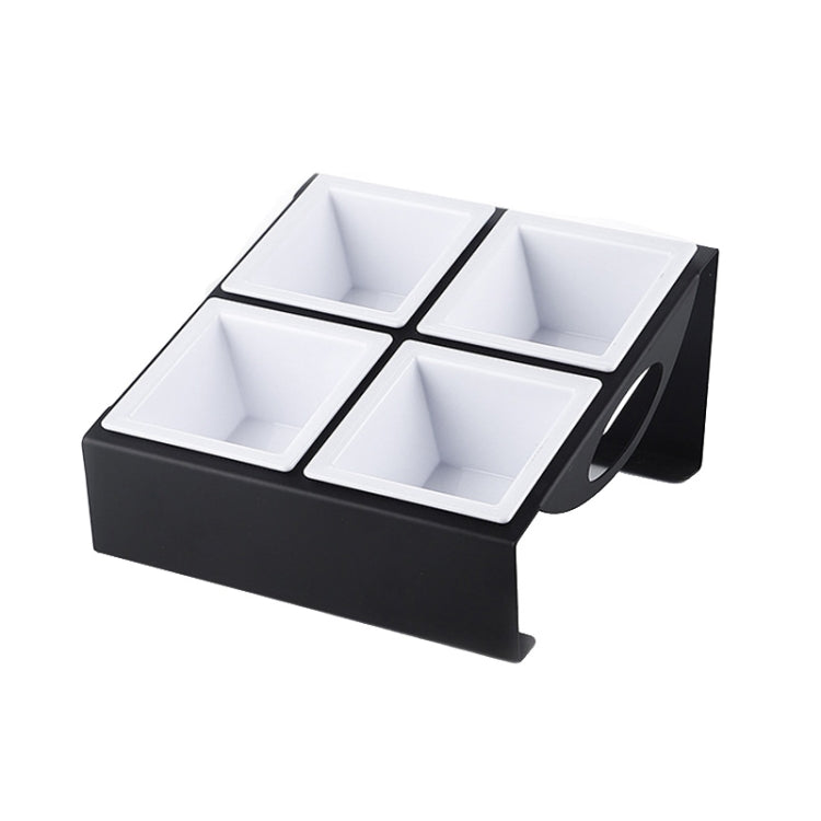 Stainless Steel Bar Plastic Fruit Plate Rack, without Fruit Dish
