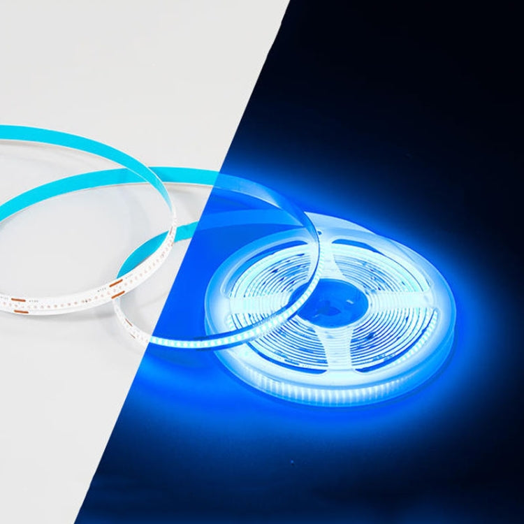 1m 24V 320 Beads 12W 8mm Wide COB Adhesive Decorative LED Light Strip