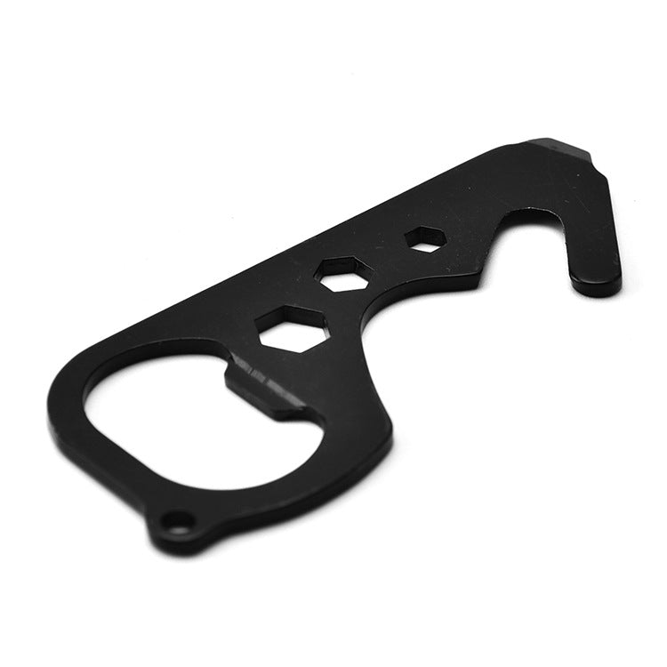 Multifunctional Card Type Tool Card Bottle Opener Screwdriver Keychain Portable Can Opener