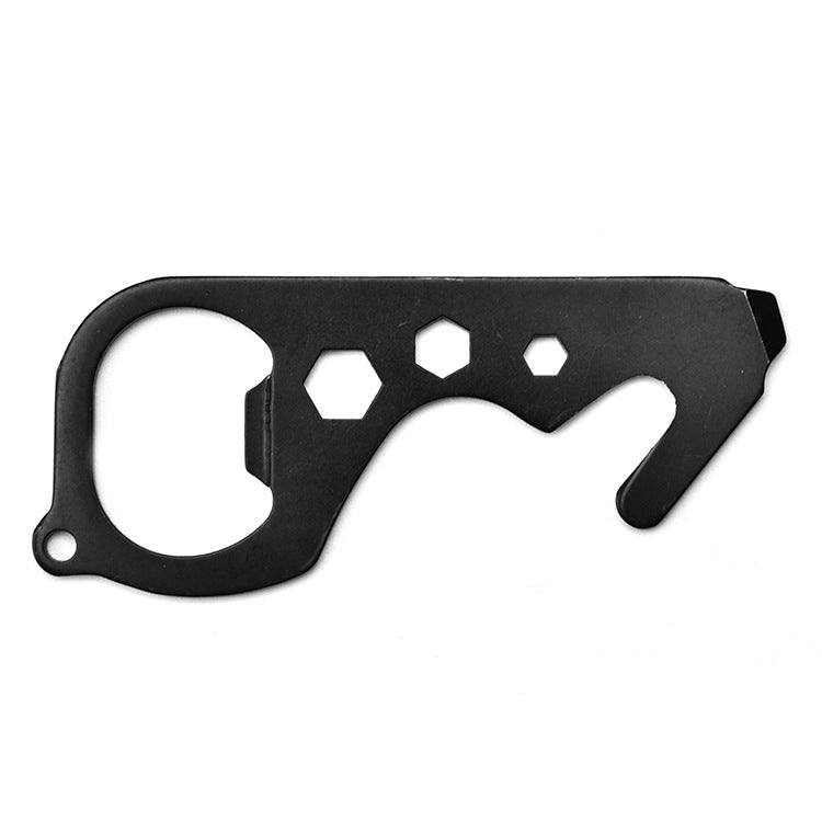 Multifunctional Card Type Tool Card Bottle Opener Screwdriver Keychain Portable Can Opener