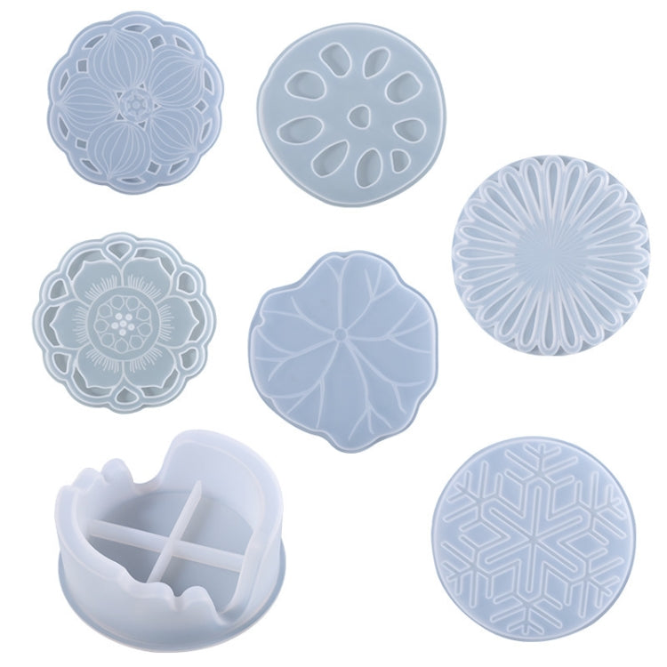 JX-160 Crystal Epint DIY Mold Irregular Resin Cup Pad Mold