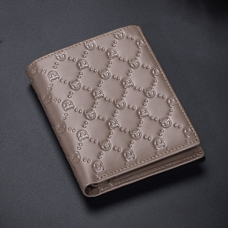 BUFF CAPTAIN 0204 Men Leather Horizontal And Vertical Wallet First-Layer Cowhide Anti-Theft Brush Card Clamp