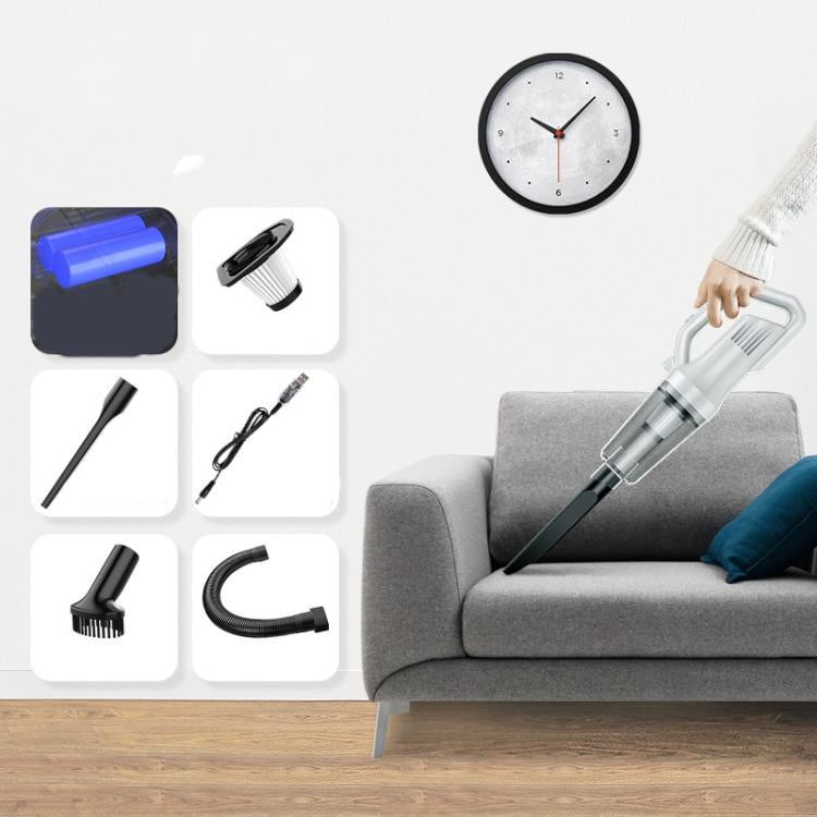 Car Home High Suction Handheld Mute Wireless Vacuum Cleaner