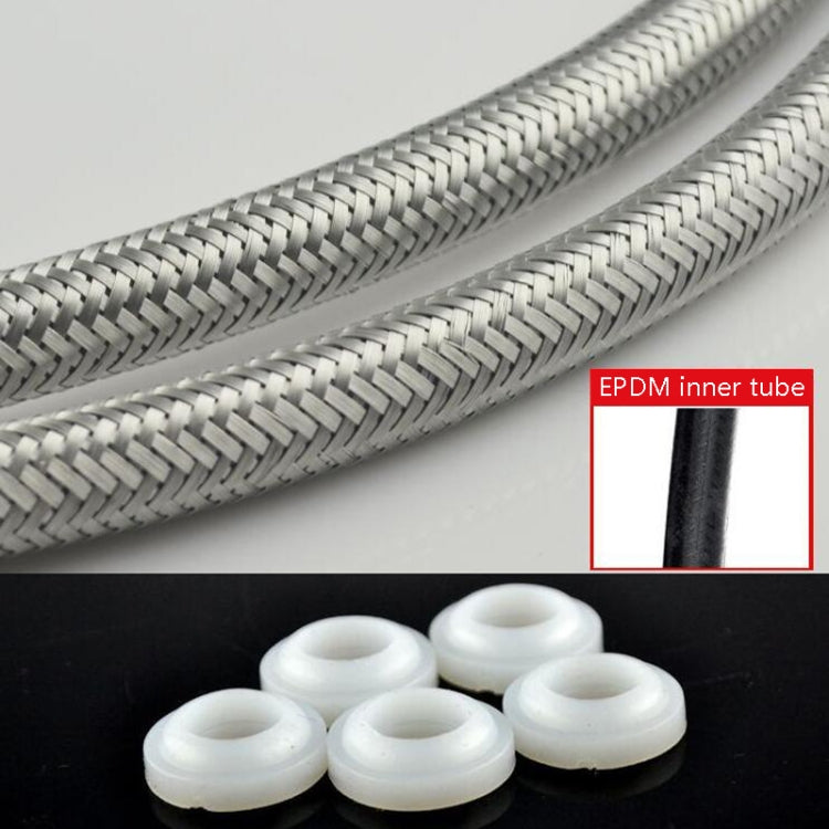 Weave Stainless Steel Flexible Plumbing Pipes Cold Hot Mixer Faucet Water Pipe Hoses High Pressure Inlet Pipe