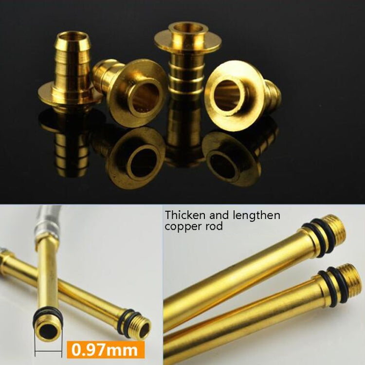 Weave Stainless Steel Flexible Plumbing Pipes Cold Hot Mixer Faucet Water Pipe Hoses High Pressure Inlet Pipe