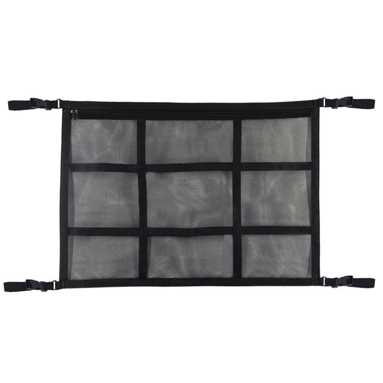 Versatile Adjustable Car Roof Storage Net for Clothing and Luggage