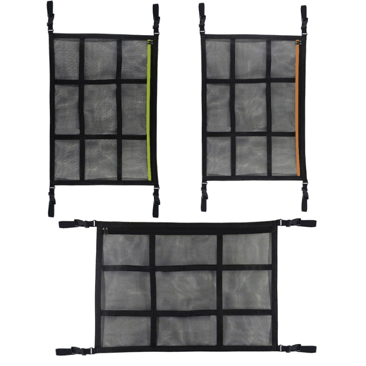 Versatile Adjustable Car Roof Storage Net for Clothing and Luggage
