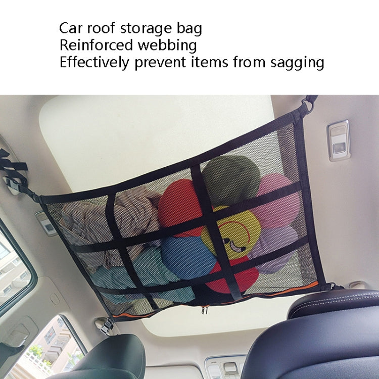 Versatile Adjustable Car Roof Storage Net for Clothing and Luggage