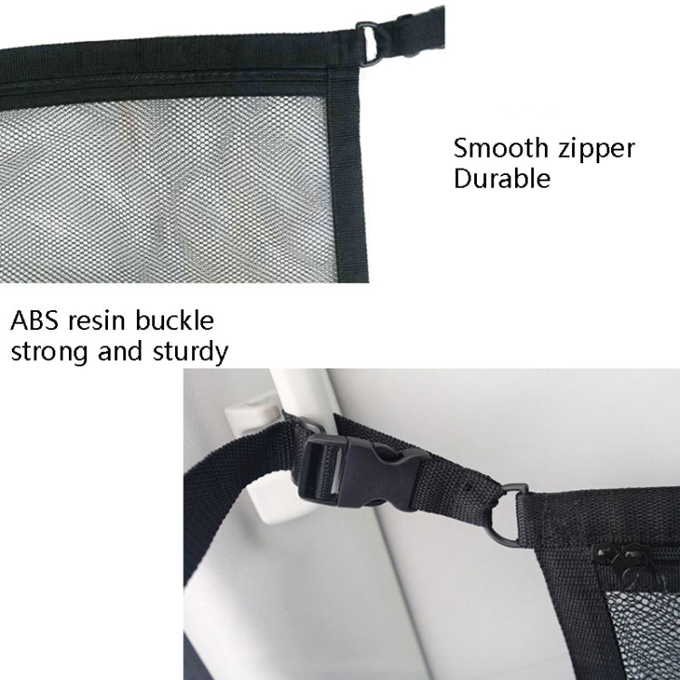 Versatile Adjustable Car Roof Storage Net for Clothing and Luggage