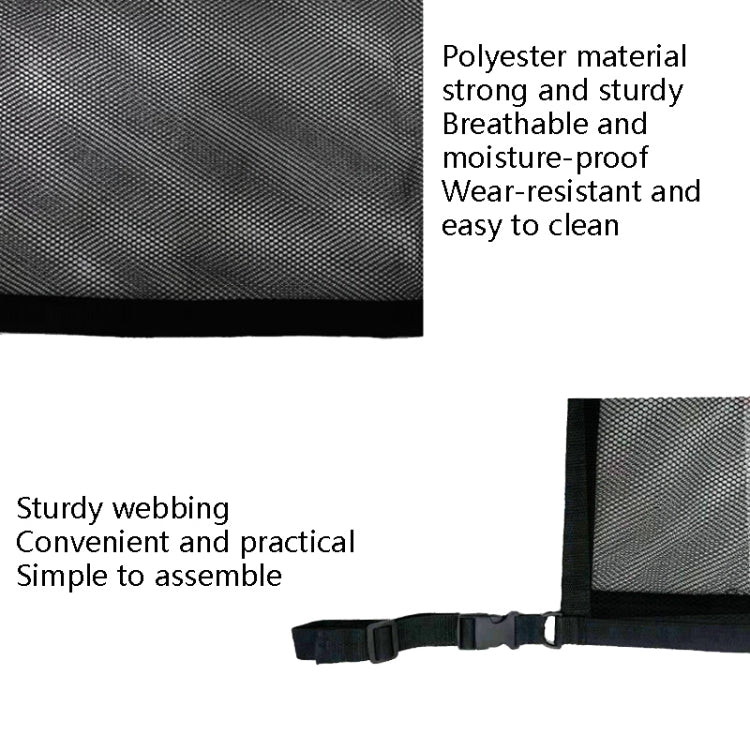 Versatile Adjustable Car Roof Storage Net for Clothing and Luggage