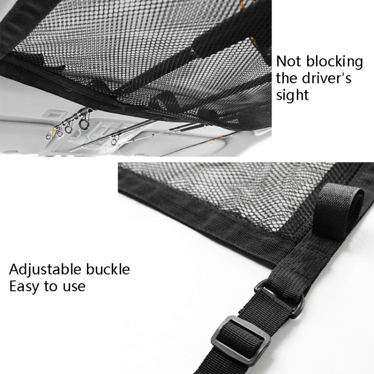 Versatile Car Roof Storage Bag for Fishing Rods - Adjustable Hanging Rack