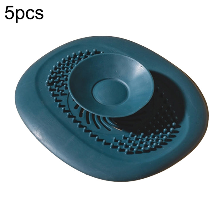 5 PCS TM21003 Kitchen Sewer Deodorizer Sealed And Insect-Proof Sink Floor Drain Cover