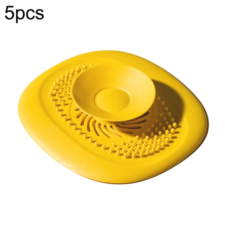 5 PCS TM21003 Kitchen Sewer Deodorizer Sealed And Insect-Proof Sink Floor Drain Cover