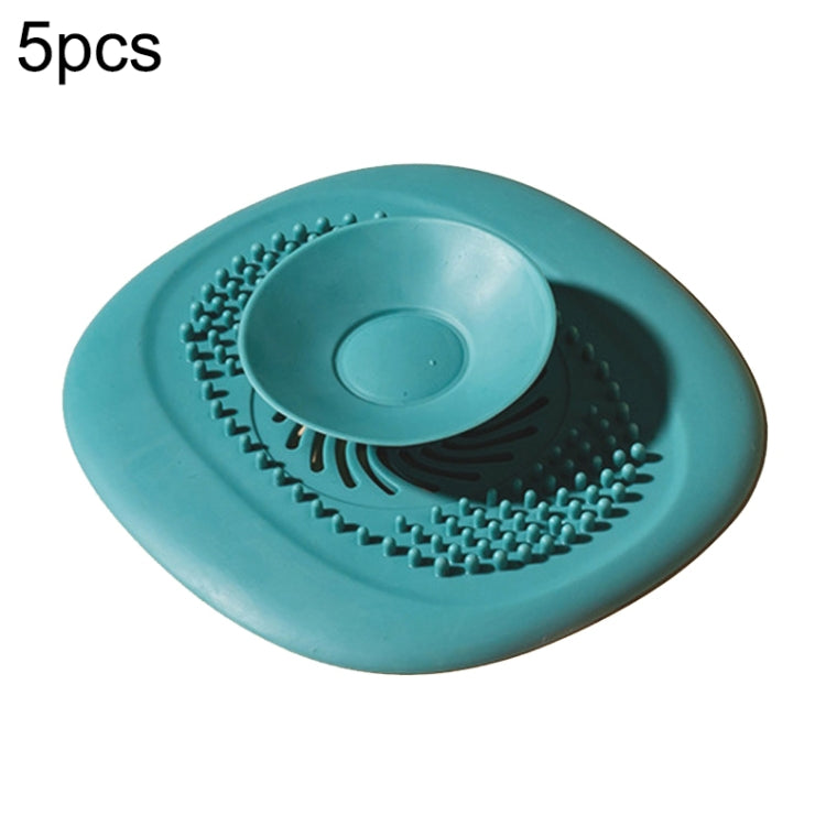 5 PCS TM21003 Kitchen Sewer Deodorizer Sealed And Insect-Proof Sink Floor Drain Cover