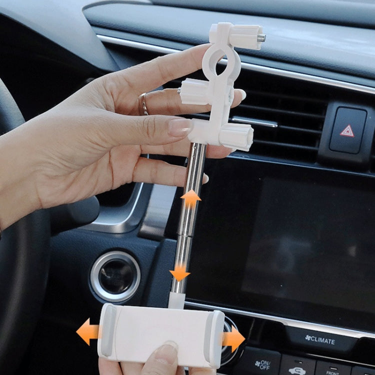 2-Pack Rear View Mirror Mobile Phone Holder for Navigation and Dashcam
