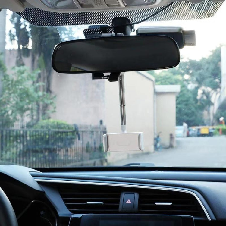 2-Pack Rear View Mirror Mobile Phone Holder for Navigation and Dashcam