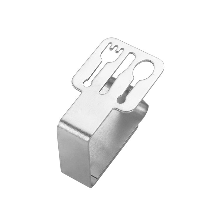 Stainless Steel Tablecloth Clip Graphics Tablecloth Clip High-Elastic Moving Fixing Clip