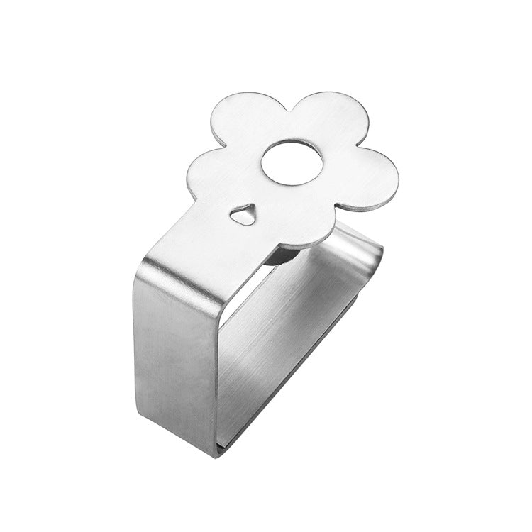Stainless Steel Tablecloth Clip Graphics Tablecloth Clip High-Elastic Moving Fixing Clip