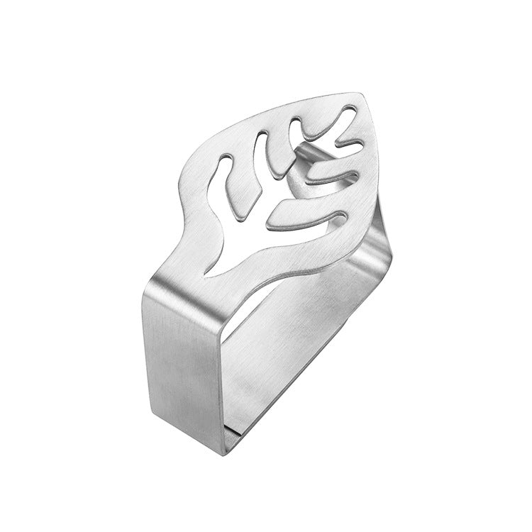 Stainless Steel Tablecloth Clip Graphics Tablecloth Clip High-Elastic Moving Fixing Clip