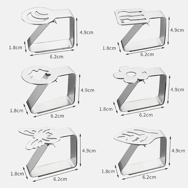 Stainless Steel Tablecloth Clip Graphics Tablecloth Clip High-Elastic Moving Fixing Clip