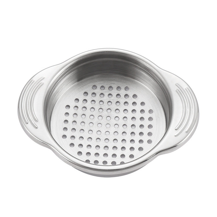 304 Stainless Steel Sewer Canned Food Water Filter With Ear Kitchen Tool