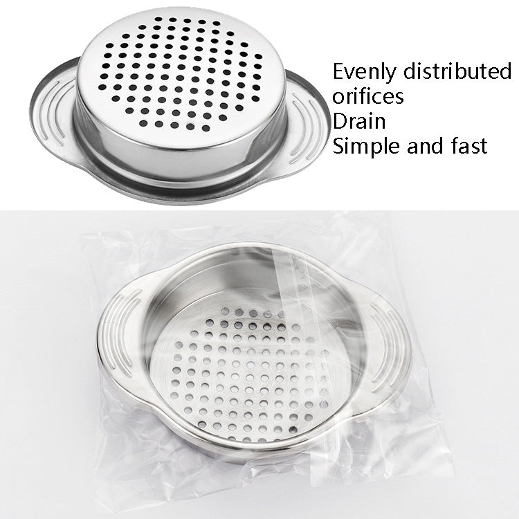 304 Stainless Steel Sewer Canned Food Water Filter With Ear Kitchen Tool