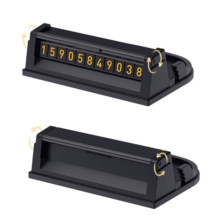 Versatile Car Dashboard Companion: Temporary Parking Card & Mobile Phone Holder