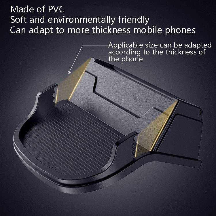 Versatile Car Dashboard Companion: Temporary Parking Card & Mobile Phone Holder
