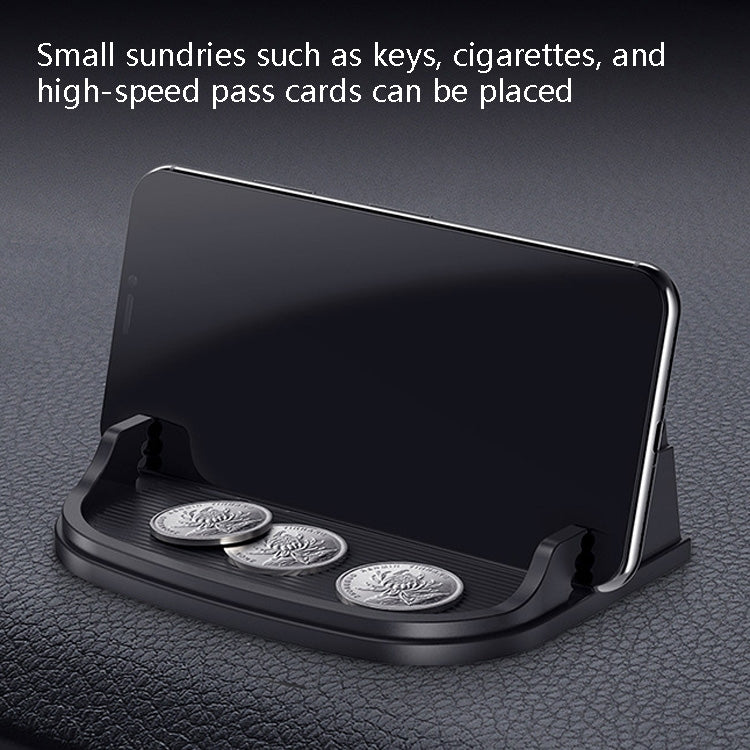 Versatile Car Dashboard Companion: Temporary Parking Card & Mobile Phone Holder