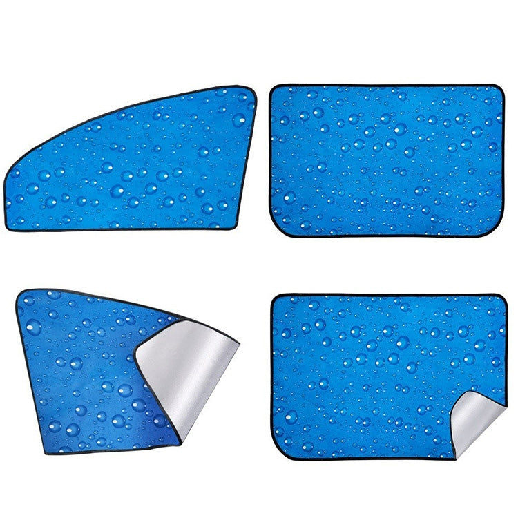 Magnetic Water-Repellent Sunshade Curtain for Cars - Single-Layer UV Protection