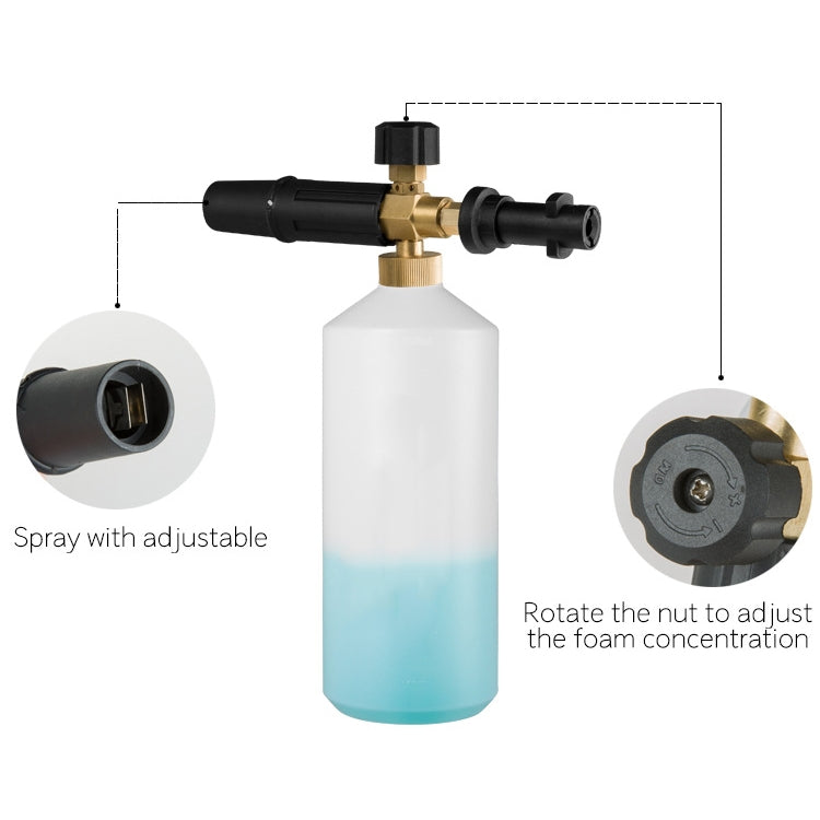 High Pressure Car Wash Foam Pot Copper Spray Head PA Pot