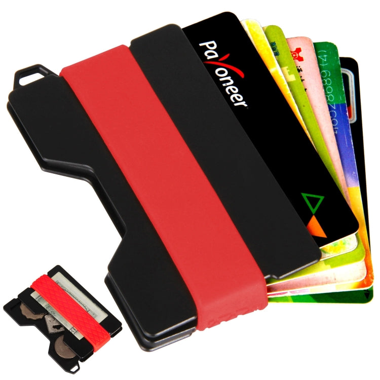 Aluminum Alloy RFID Card Holder Anti-Theft EDC Wallet Coin Storage Box Key Card Holder
