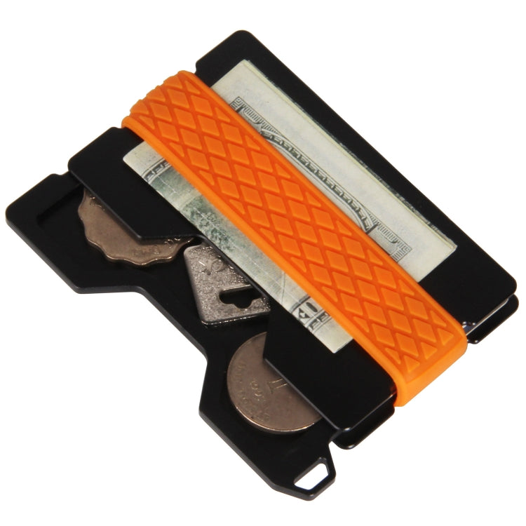 Aluminum Alloy RFID Card Holder Anti-Theft EDC Wallet Coin Storage Box Key Card Holder