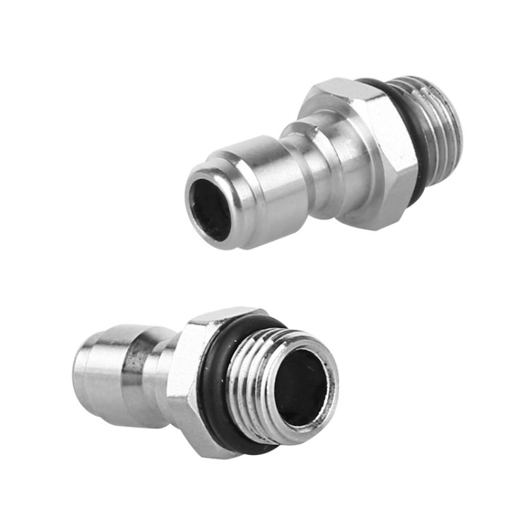 2 Sets High Pressure Spray Head Fast Insertion 1/4 Quick Pure Copper Joint