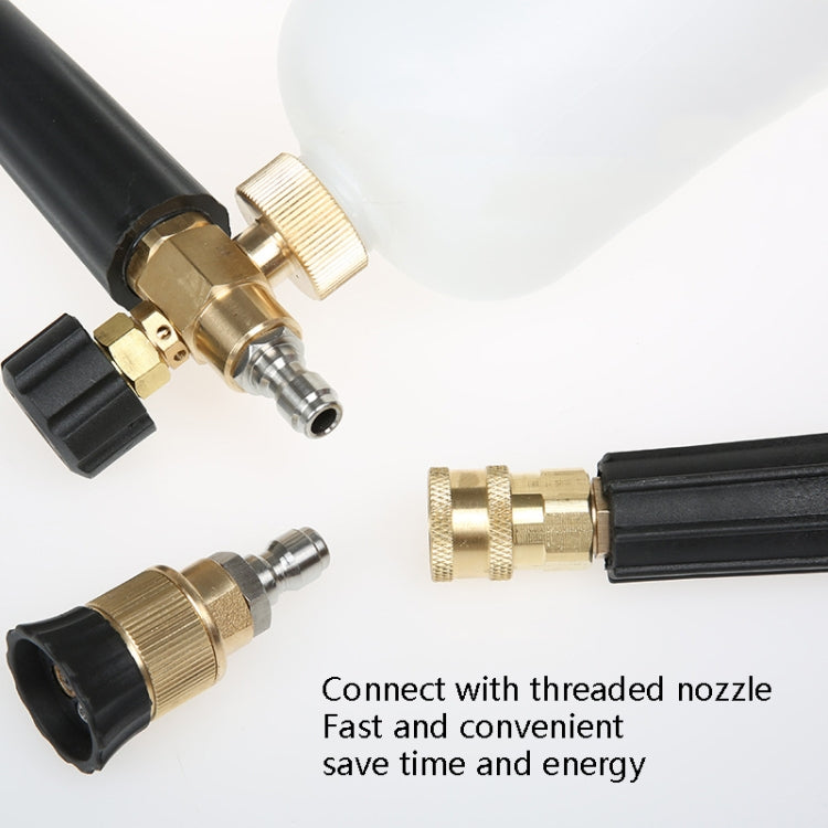 2 Sets High Pressure Spray Head Fast Insertion 1/4 Quick Pure Copper Joint