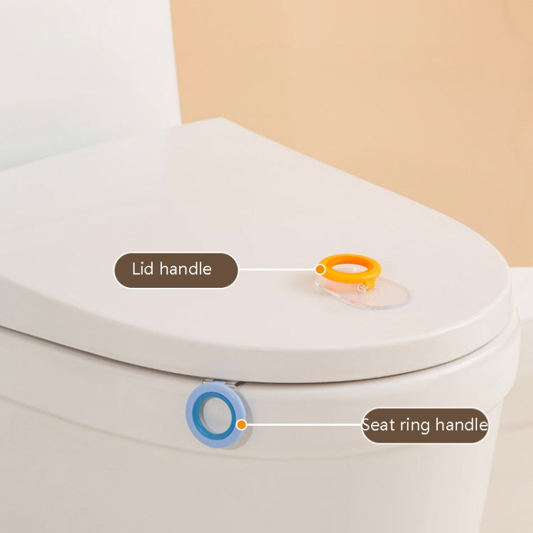 3 PCS F168802 Home Toilet Cover Handle Lid Instrument