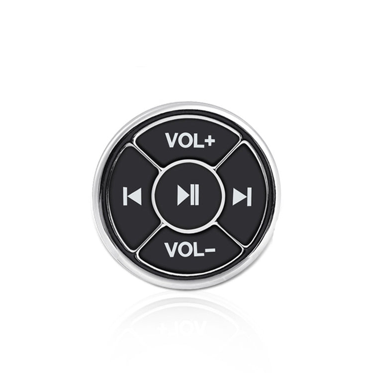 Car Mobile Phone Remote Control Bluetooth Wireless Multimedia Button Remote Control Music Playback Selfie, Silver, Black, Black With Buckle, Silver With Buckle