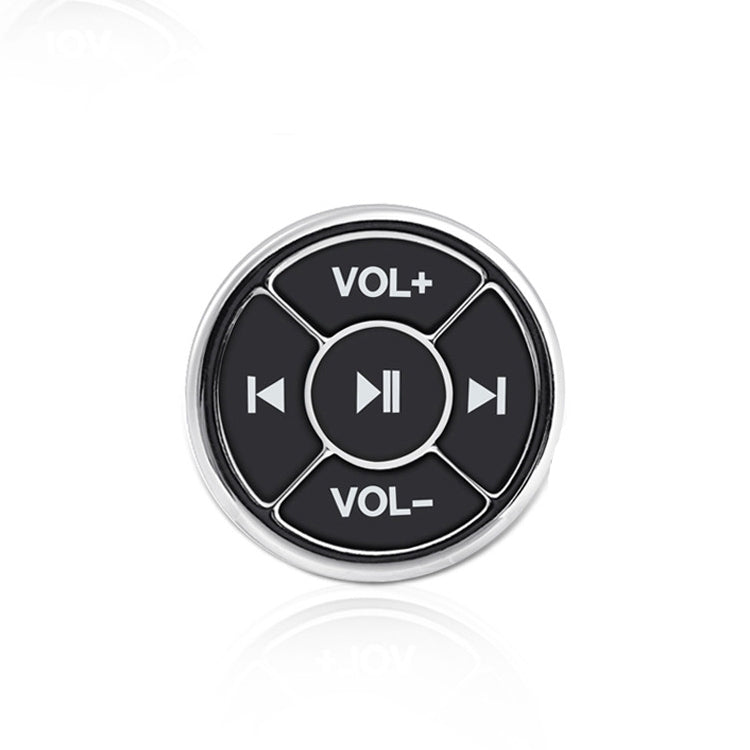 Car Mobile Phone Remote Control Bluetooth Wireless Multimedia Button Remote Control Music Playback Selfie, Silver, Black, Black With Buckle, Silver With Buckle