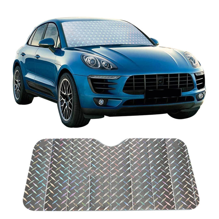 SHUNWEI 2-Piece Car Front Windshield Sunshade for Ultimate Summer Protection and Heat Insulation