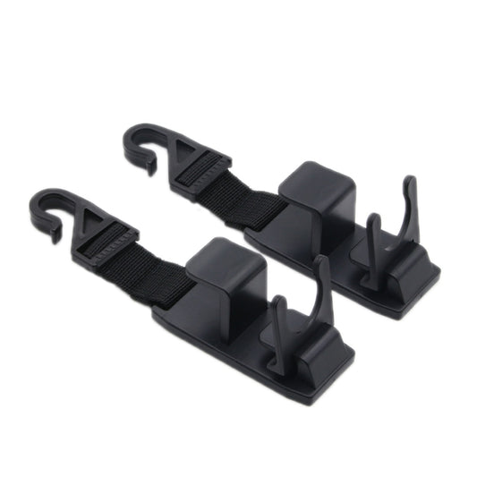 2-Pack SHUNWEI SD-2510 Universal Car Headrest Storage Hooks with Drink Holder