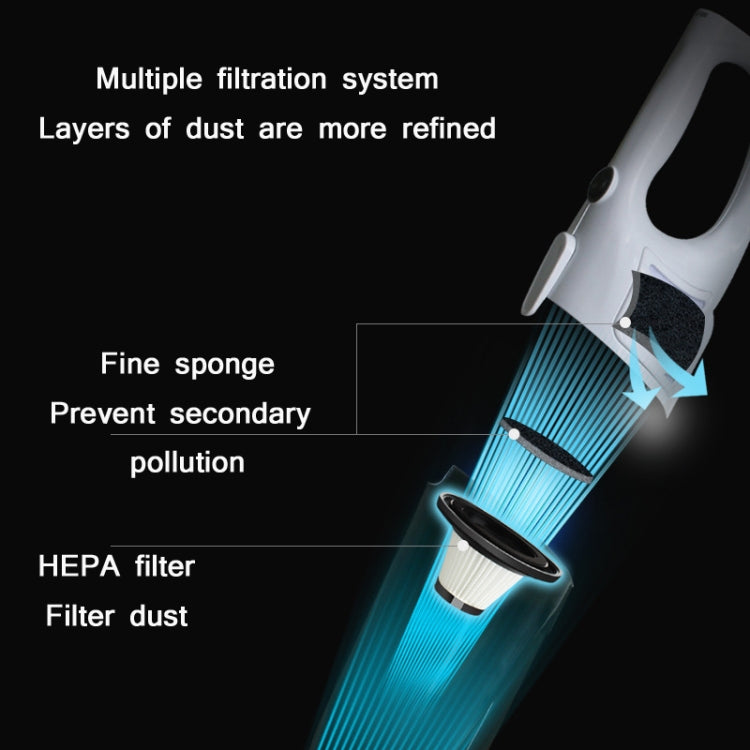 Household Powerful Cleaning Vacuum High-Power Handheld Vacuum Cleaner