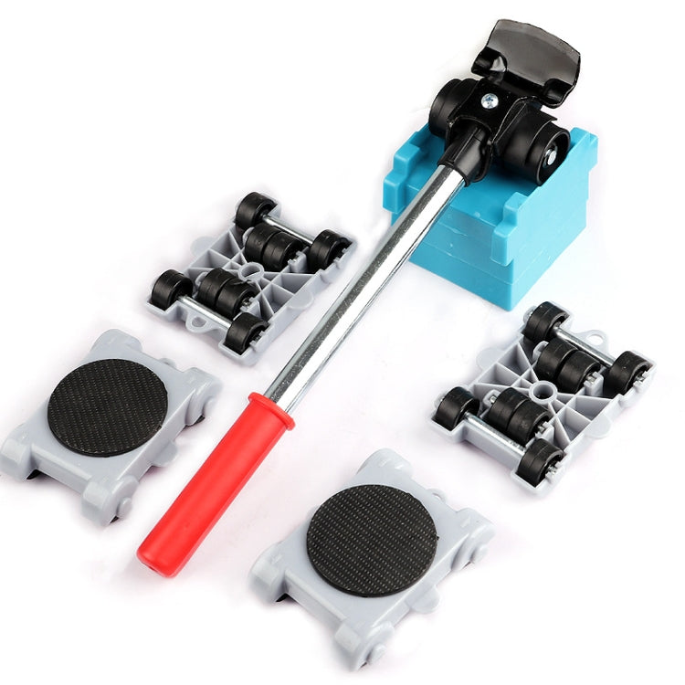 8pcs /Set 12034 Plastic Heavy Object Mover Portable Moving Tool Set