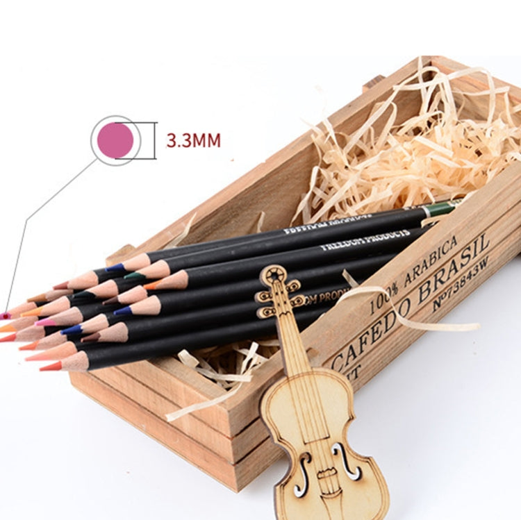 72 Color Lead Iron Box Set Environmentally Friendly Oily Color Lead Stationery Art Supplies
